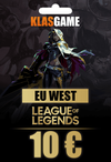 LoL Eu West 10 Euro Gift Card